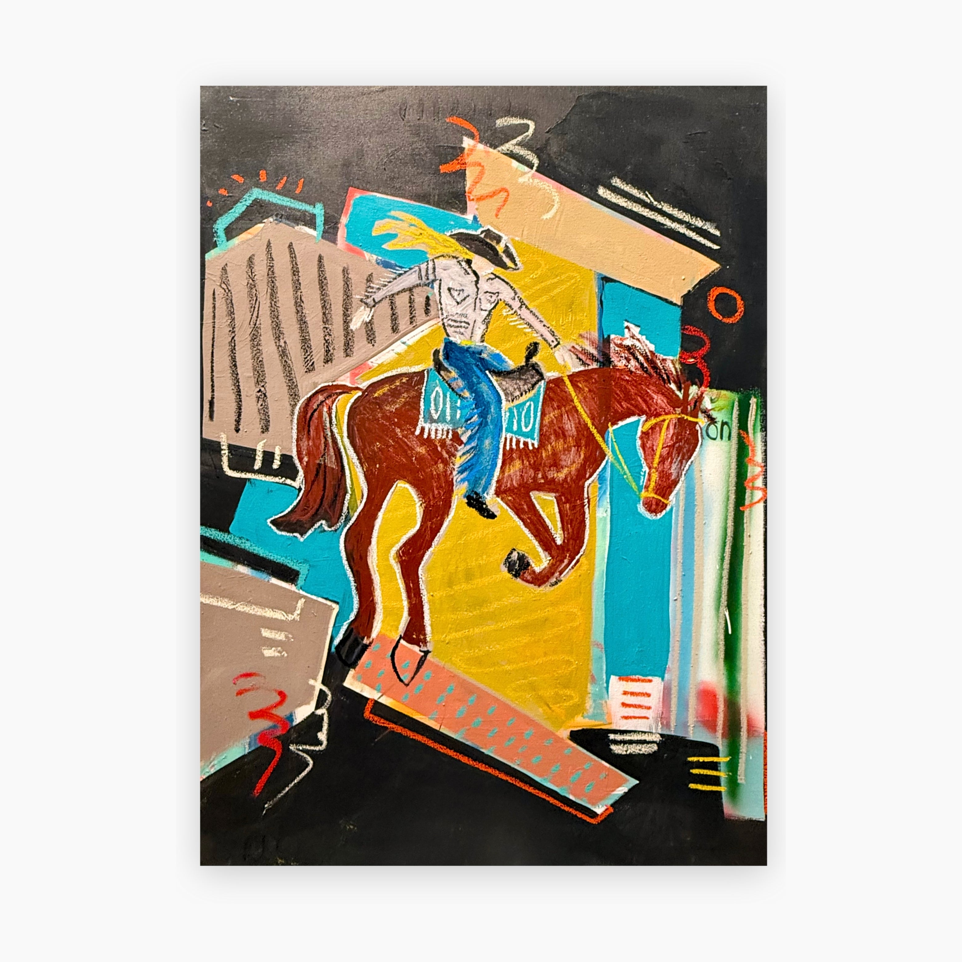 Abstract Rodeo Days