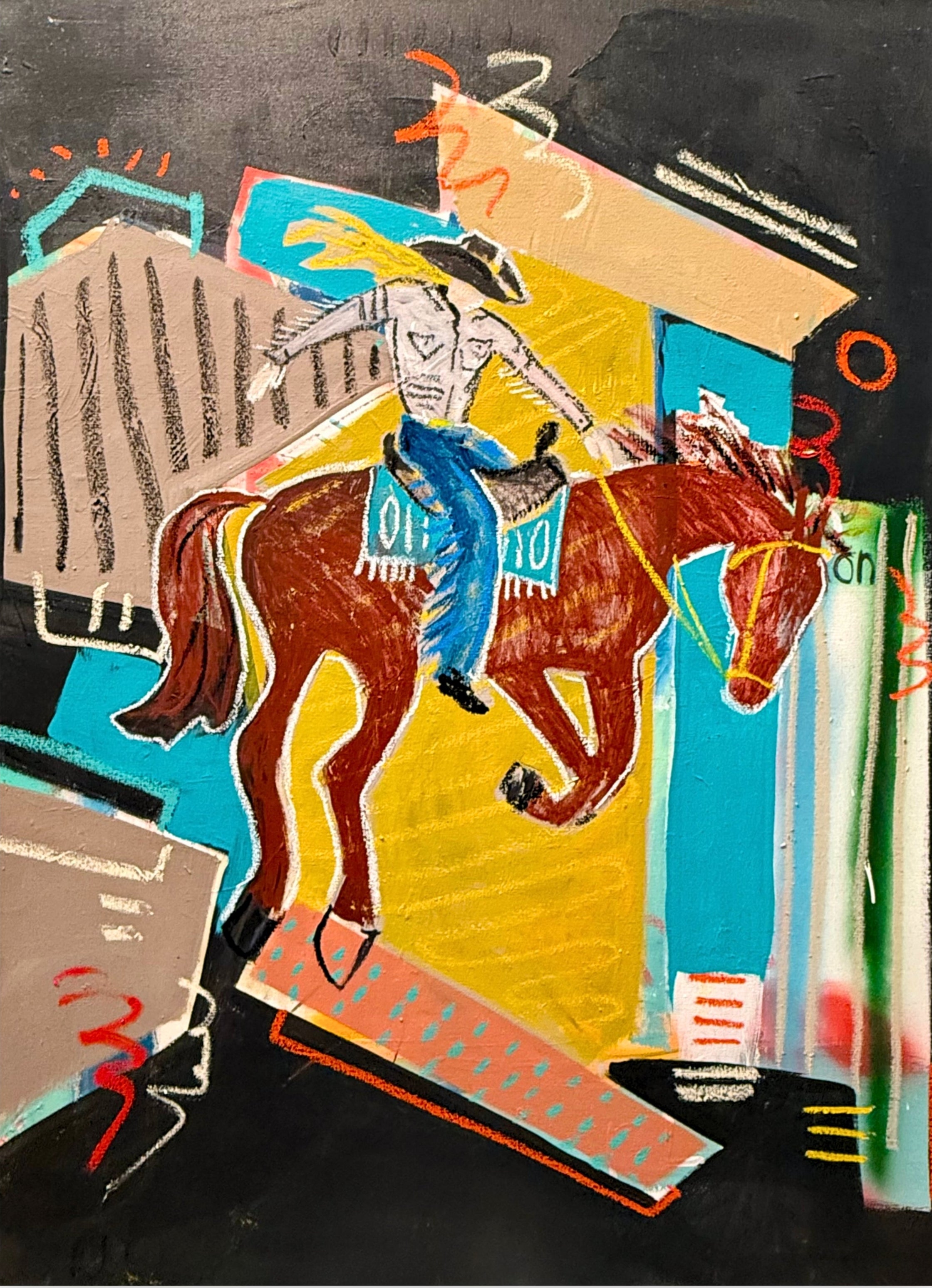 Abstract Rodeo Days