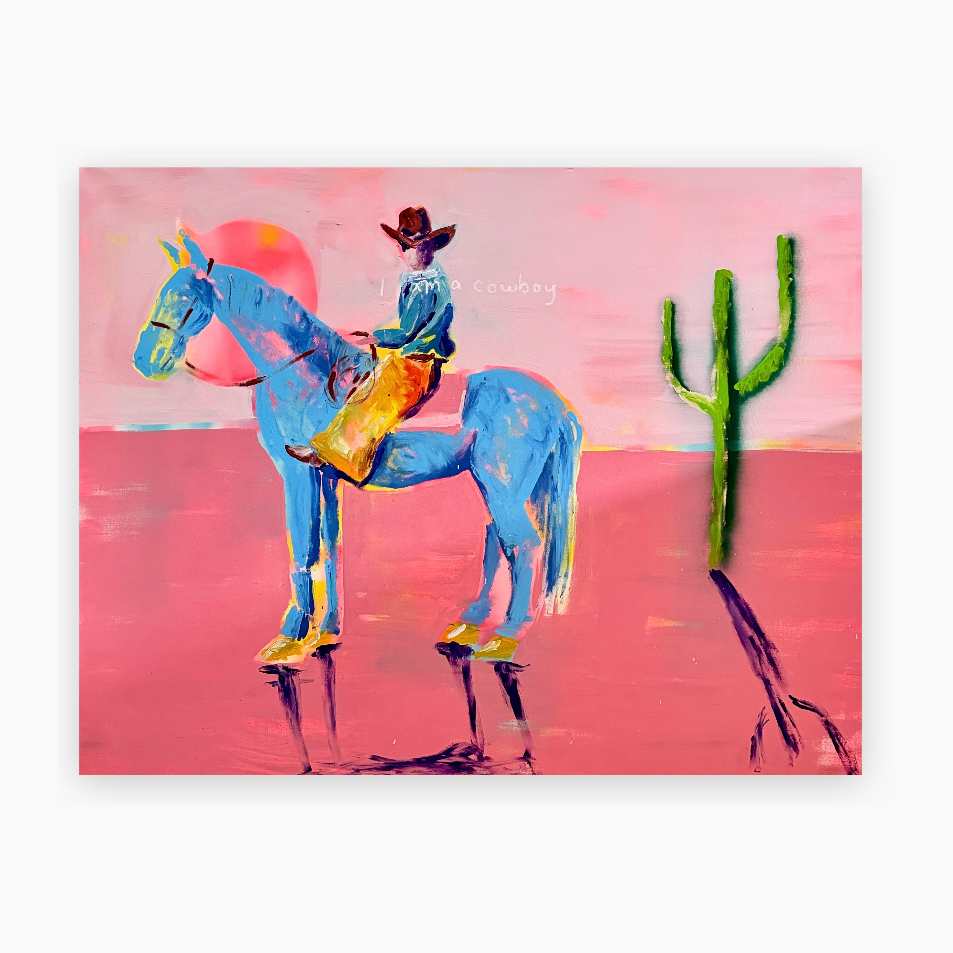 I AM a cowboy. You can be too. Just put on those boots, and keep yourself cool.