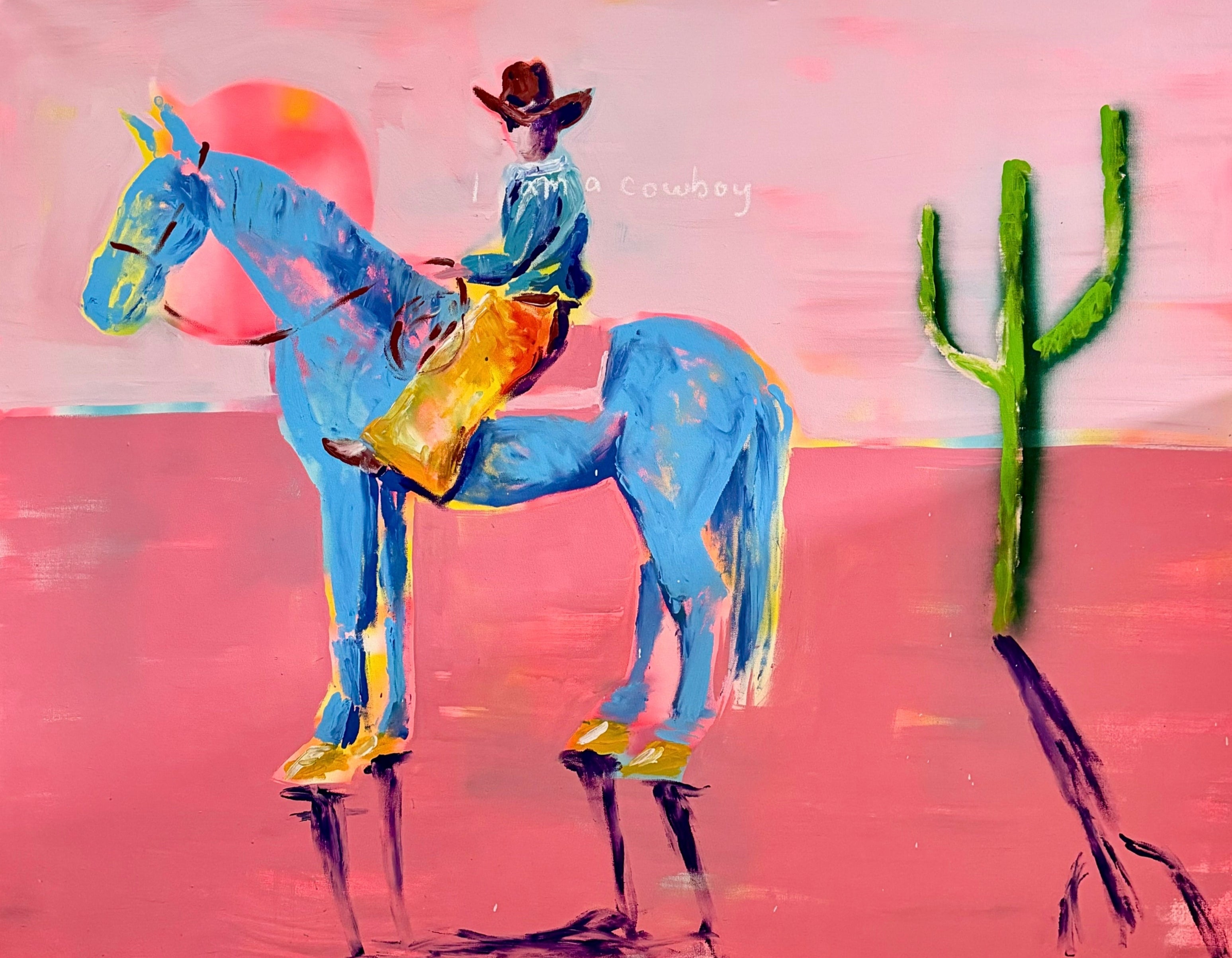I AM a cowboy. You can be too. Just put on those boots, and keep yourself cool.