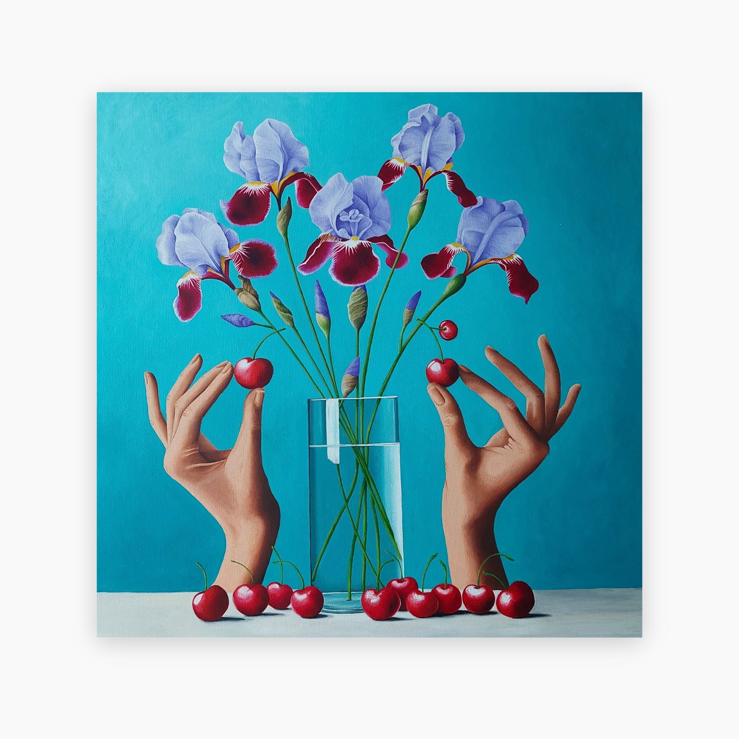 Contemporary Surreal Still Life Painting - Ragnhildur Johanns - Cherry Art - Shop Online