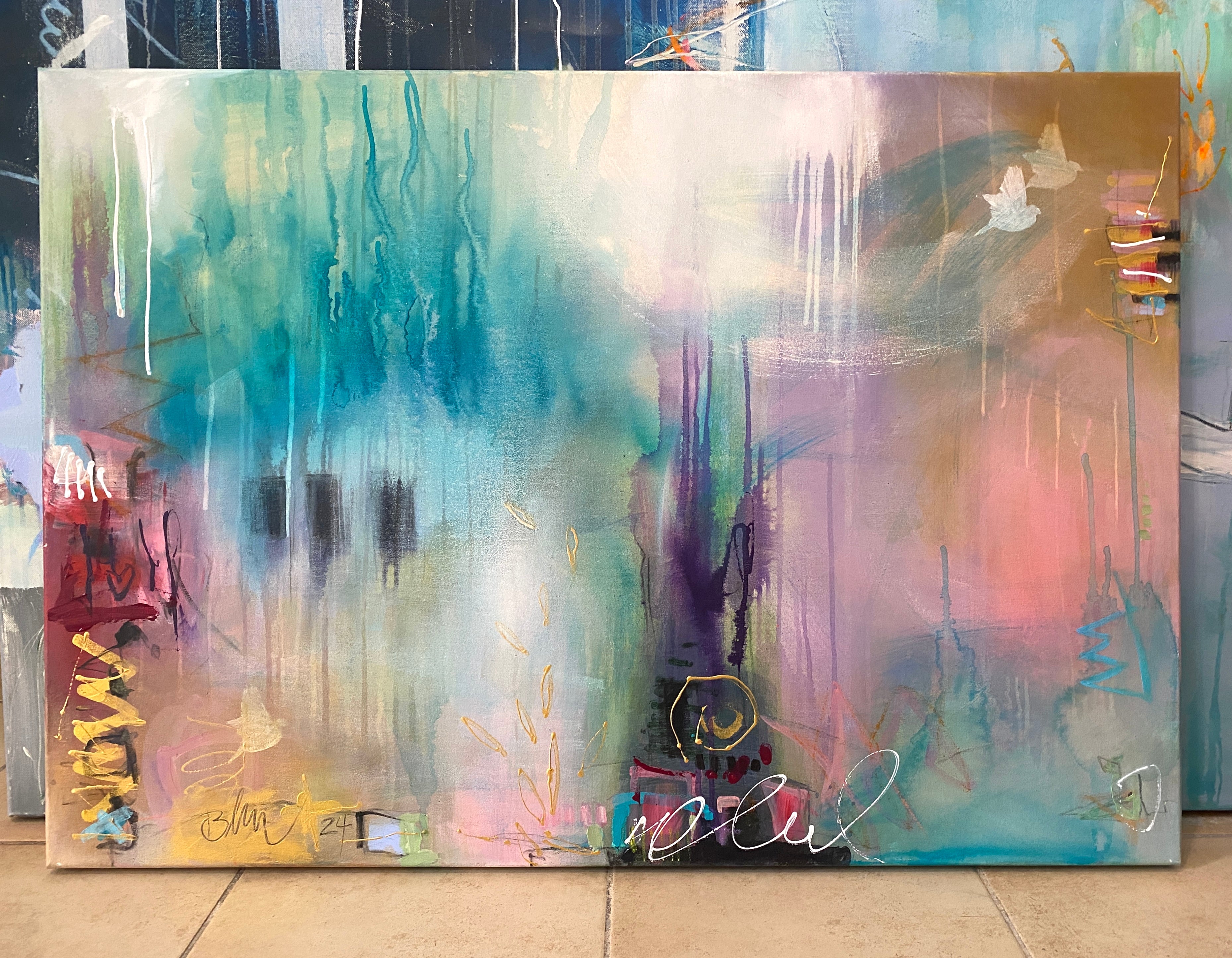Contemporary abstract view of “Take Me Home”
