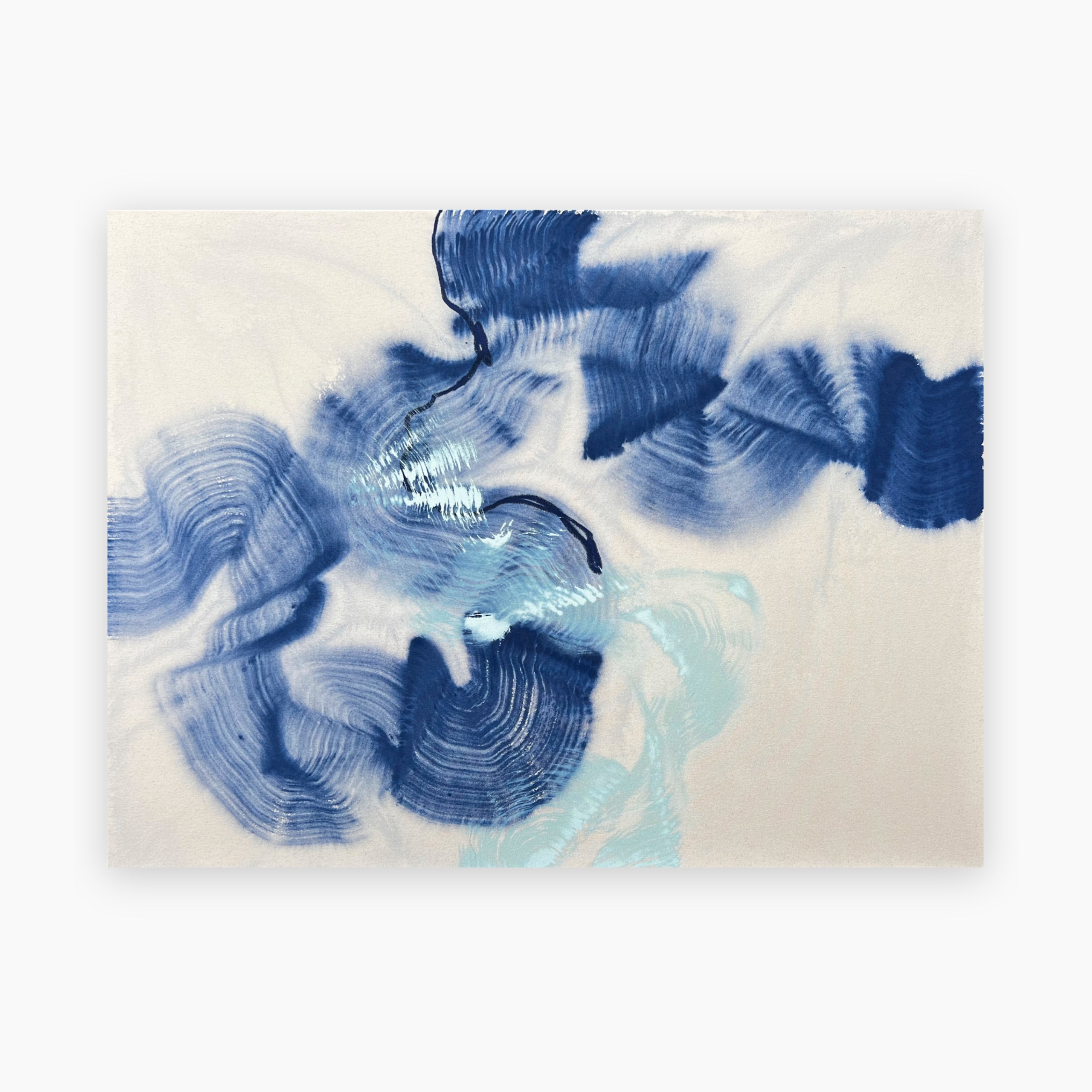 Buy original abstract painting by Beth Winterburn online, unique mixed media canvas perfect for modern art collectors.