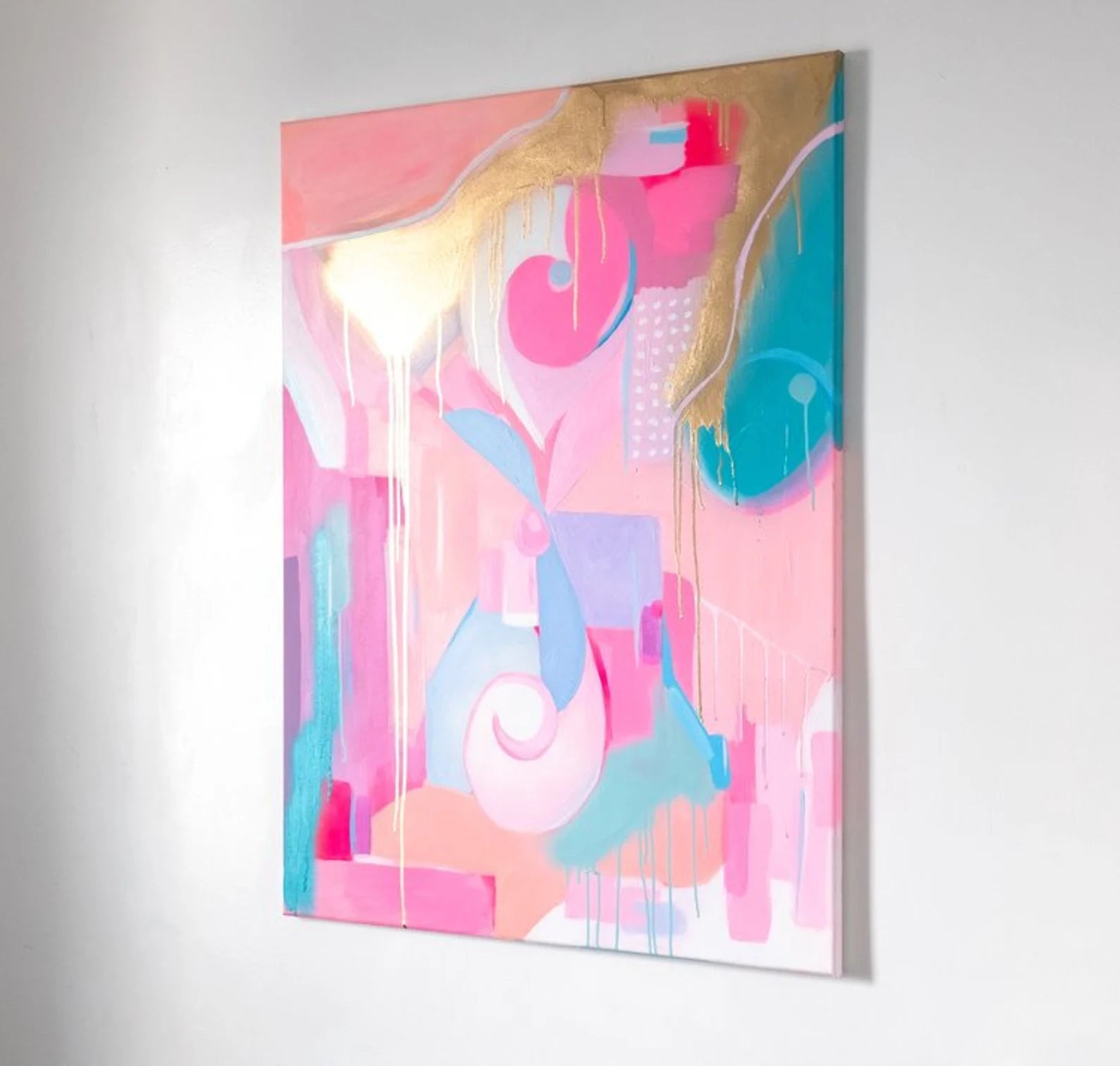 "Love’s Alchemy" by Carina Dawn, with emotional color blending and expressive movement.