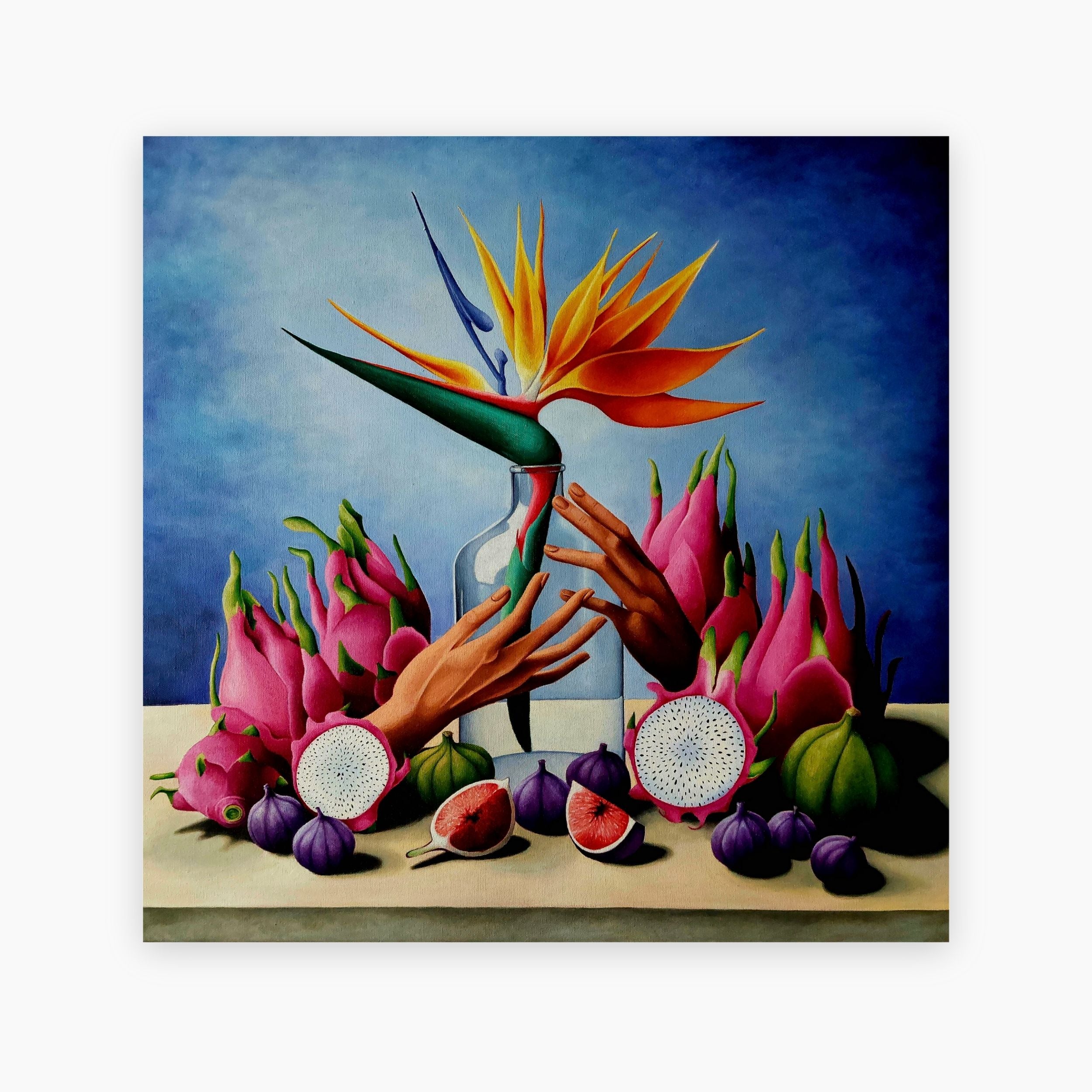 Ragnhildur Johanns Visual Artist - Original Still Life Oil Painting For Sale